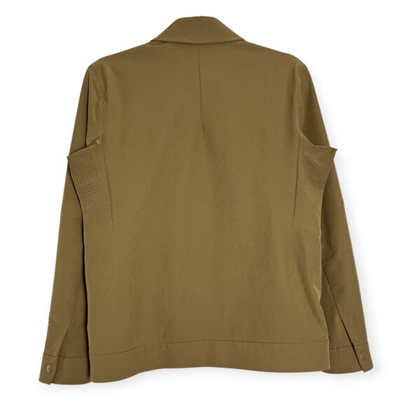 NWOT Lululemon City Excursion Jacket MENS XS Frontier Brown Mesh Bomber NEW - Picture 4 of 16